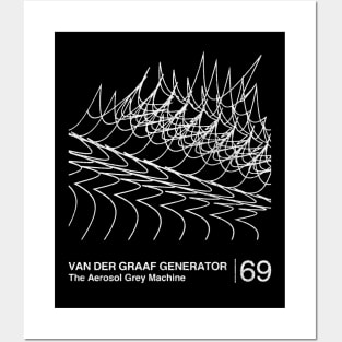 Van der Graaf Generator / Minimalist Graphic Artwork Fan Design Posters and Art